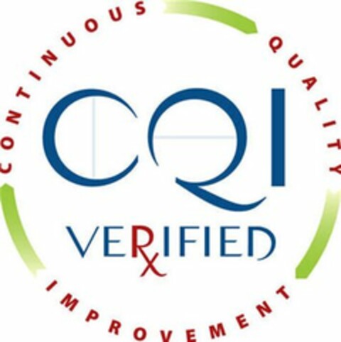 CQI VERIFIED CONTINUOUS QUALITY IMPROVEMENT Logo (USPTO, 12.10.2009)
