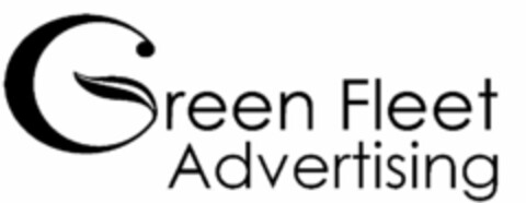 GREEN FLEET ADVERTISING Logo (USPTO, 29.01.2010)