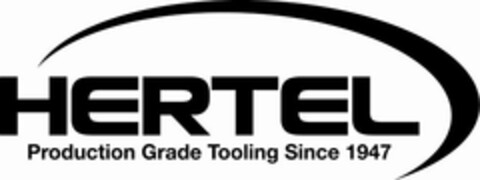 HERTEL PRODUCTION GRADE TOOLING SINCE 1947 Logo (USPTO, 03/09/2010)