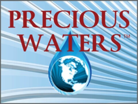 PRECIOUS WATERS Logo (USPTO, 11/08/2010)
