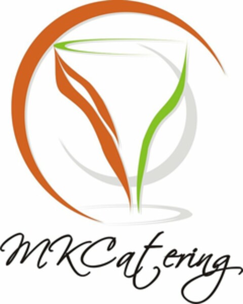 MK CATERING Logo (USPTO, 12/15/2010)