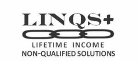 LINQS+ LIFETIME INCOME NON-QUALIFIED SOLUTIONS Logo (USPTO, 26.04.2011)