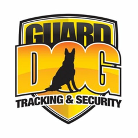 GUARD DOG TRACKING & SECURITY Logo (USPTO, 04/27/2011)