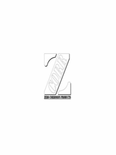 ZCORR ZERO CORROSION Logo (USPTO, 06/15/2011)