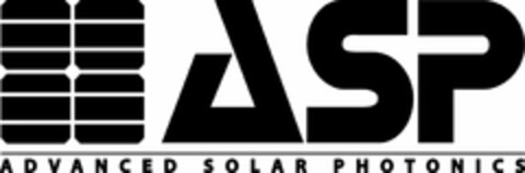 ASP ADVANCED SOLAR PHOTONICS Logo (USPTO, 13.07.2011)