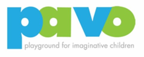 PAVO PLAYGROUND FOR IMAGINATIVE CHILDREN Logo (USPTO, 12/15/2011)