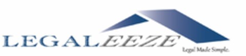 LEGALEEZE LEGAL MADE SIMPLE. Logo (USPTO, 23.04.2012)