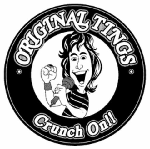 · ORIGINAL TINGS · CRUNCH ON!! Logo (USPTO, 22.05.2012)