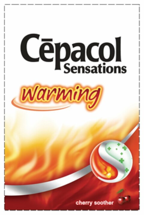 CEPACOL SENSATIONS WARMING CHERRY SOOTHER Logo (USPTO, 13.08.2012)
