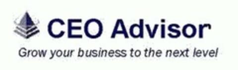 CEO ADVISOR GROW YOUR BUSINESS TO THE NEXT LEVEL Logo (USPTO, 11/02/2012)