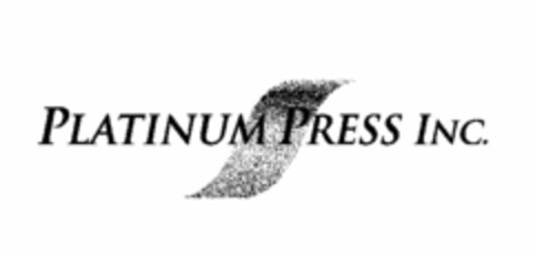 PLATINUM PRESS INC. Logo (USPTO, 11/14/2012)