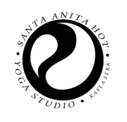 SANTA ANITA HOT - YOGA STUDIO - KAYLA STRA Logo (USPTO, 13.06.2013)