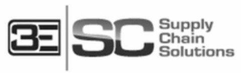 3E SC SUPPLY CHAIN SOLUTIONS Logo (USPTO, 28.08.2013)