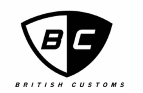 BC BRITISH CUSTOMS Logo (USPTO, 11.02.2014)