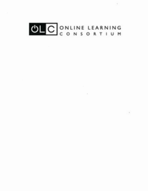 OLC ONLINE LEARNING CONSORTIUM Logo (USPTO, 07/14/2014)