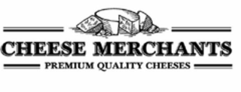 CHEESE MERCHANTS PREMIUM QUALITY CHEESES Logo (USPTO, 02/18/2015)
