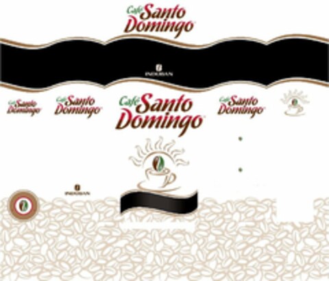 CAFÉ SANTO DOMINGO INDUBAN Logo (USPTO, 30.10.2015)