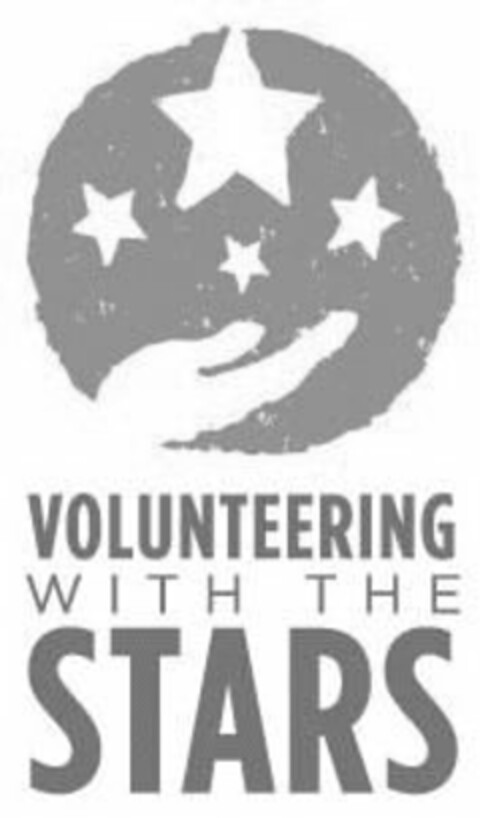 VOLUNTEERING WITH THE STARS Logo (USPTO, 10.11.2015)