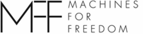 MFF MACHINES FOR FREEDOM Logo (USPTO, 29.03.2016)