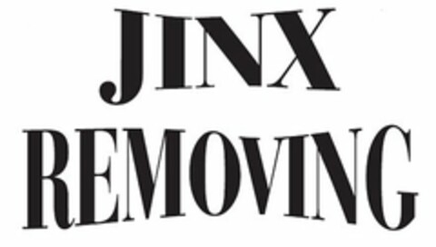 JINX REMOVING Logo (USPTO, 03/31/2016)