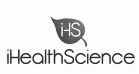 IHS IHEALTHSCIENCE Logo (USPTO, 25.07.2016)