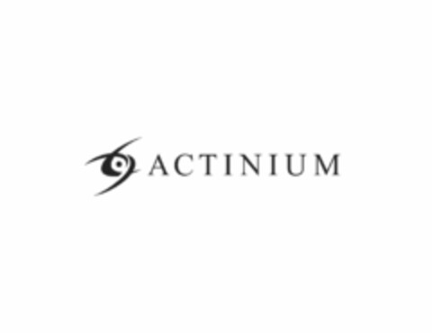 ACTINIUM Logo (USPTO, 10/25/2016)
