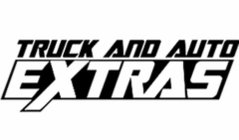 TRUCK AND AUTO EXTRAS Logo (USPTO, 06.02.2017)