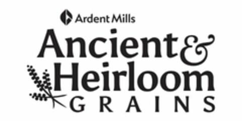 ARDENT MILLS ANCIENT & HEIRLOOM GRAINS Logo (USPTO, 29.06.2017)