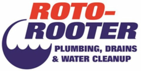 ROTO-ROOTER PLUMBING, DRAINS & WATER CLEANUP Logo (USPTO, 06/30/2017)