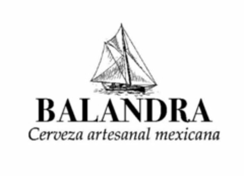 BALANDRA CERVEZA ARTESANAL MEXICANA Logo (USPTO, 12.02.2018)