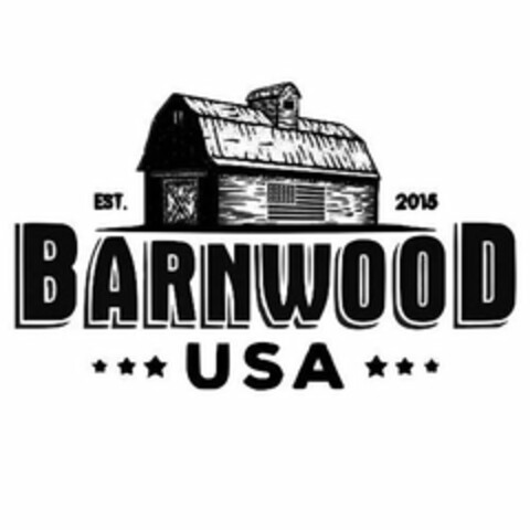 BARNWOOD USA EST. 2015 Logo (USPTO, 08.03.2018)