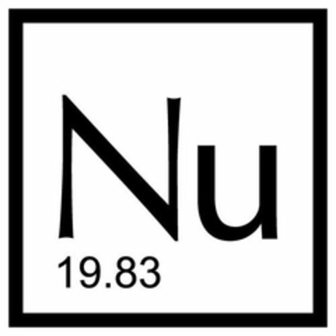 NU 19.83 Logo (USPTO, 03/15/2018)