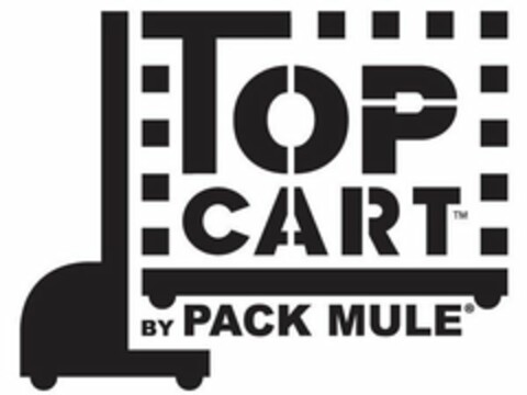 TOP CART BY PACK MULE Logo (USPTO, 07/19/2018)