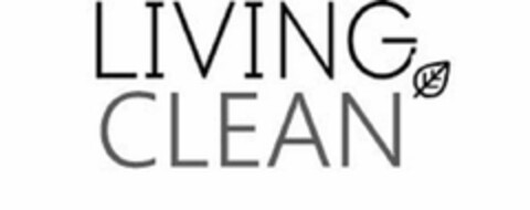 LIVING CLEAN Logo (USPTO, 04/23/2020)