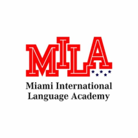 MILA MIAMI INTERNATIONAL LANGUAGE ACADEMY Logo (USPTO, 08.06.2020)