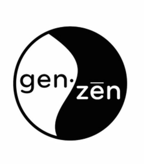 GEN ZEN Logo (USPTO, 06/17/2020)