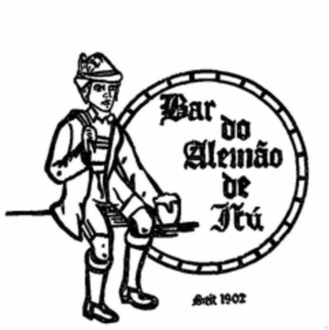 BAR DO ALEMÃO DE ITU SEIT 1902 Logo (USPTO, 07/07/2020)