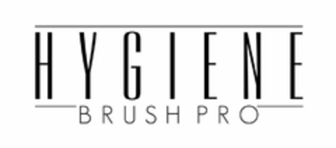 HYGIENE BRUSH PRO Logo (USPTO, 07/15/2020)