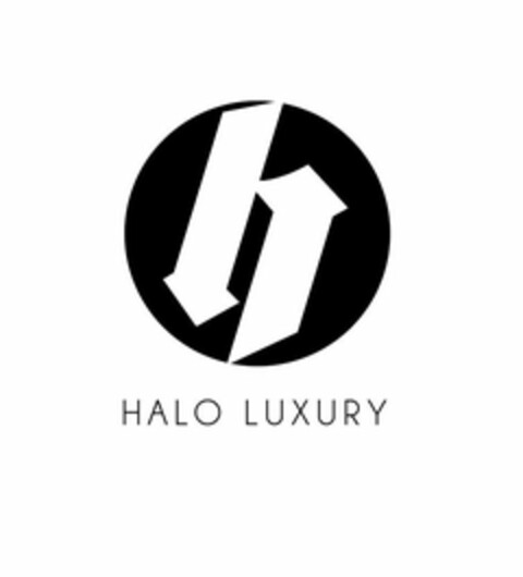 H HALO LUXURY Logo (USPTO, 16.09.2020)