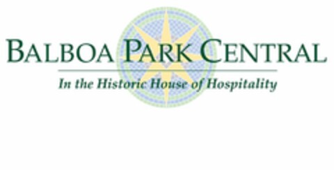 BALBOA PARK CENTRAL IN THE HISTORIC HOUSE OF HOSPITALITY Logo (USPTO, 31.03.2009)