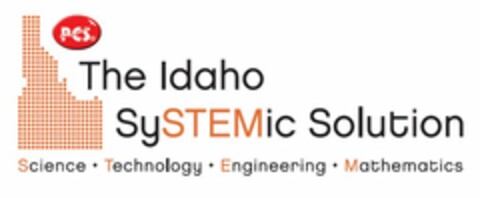 PCS THE IDAHO SYSTEMIC SOLUTION SCIENCE . TECHNOLOGY . ENGINEERING . MATHEMATICS Logo (USPTO, 21.05.2009)