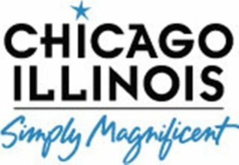 CHICAGO ILLINOIS SIMPLY MAGNIFICENT Logo (USPTO, 26.10.2009)