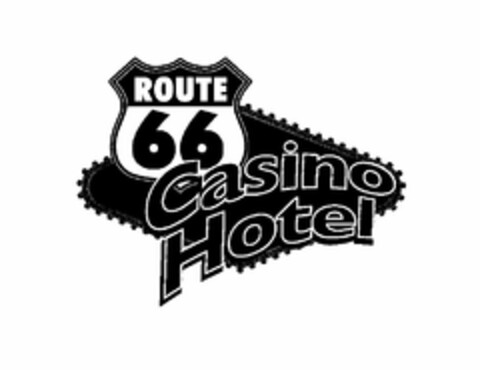 ROUTE 66 CASINO HOTEL Logo (USPTO, 24.11.2009)