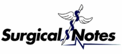 SURGICAL NOTES Logo (USPTO, 14.04.2010)