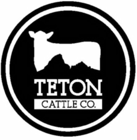 TETON CATTLE CO. Logo (USPTO, 11/01/2010)