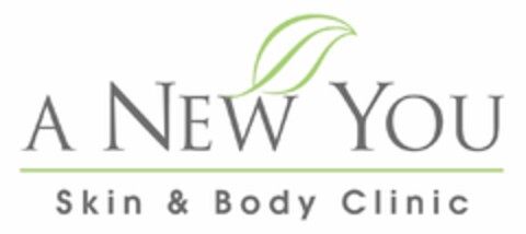 A NEW YOU SKIN & BODY CLINIC Logo (USPTO, 06.06.2011)