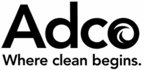ADCO WHERE CLEAN BEGINS. Logo (USPTO, 06.10.2011)