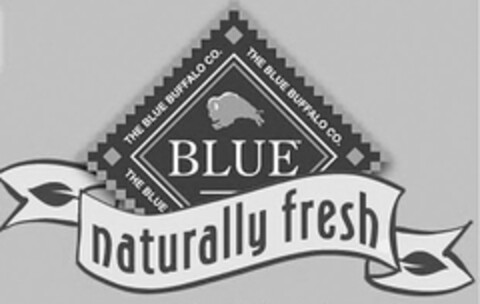 BLUE NATURALLY FRESH THE BLUE BUFFALO CO. Logo (USPTO, 23.11.2011)