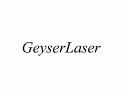 GEYSERLASER Logo (USPTO, 04/17/2012)