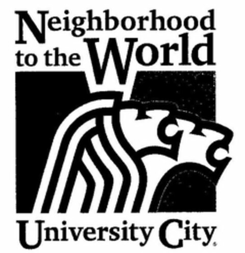 NEIGHBORHOOD TO THE WORLD UNIVERSITY CITY Logo (USPTO, 29.05.2012)